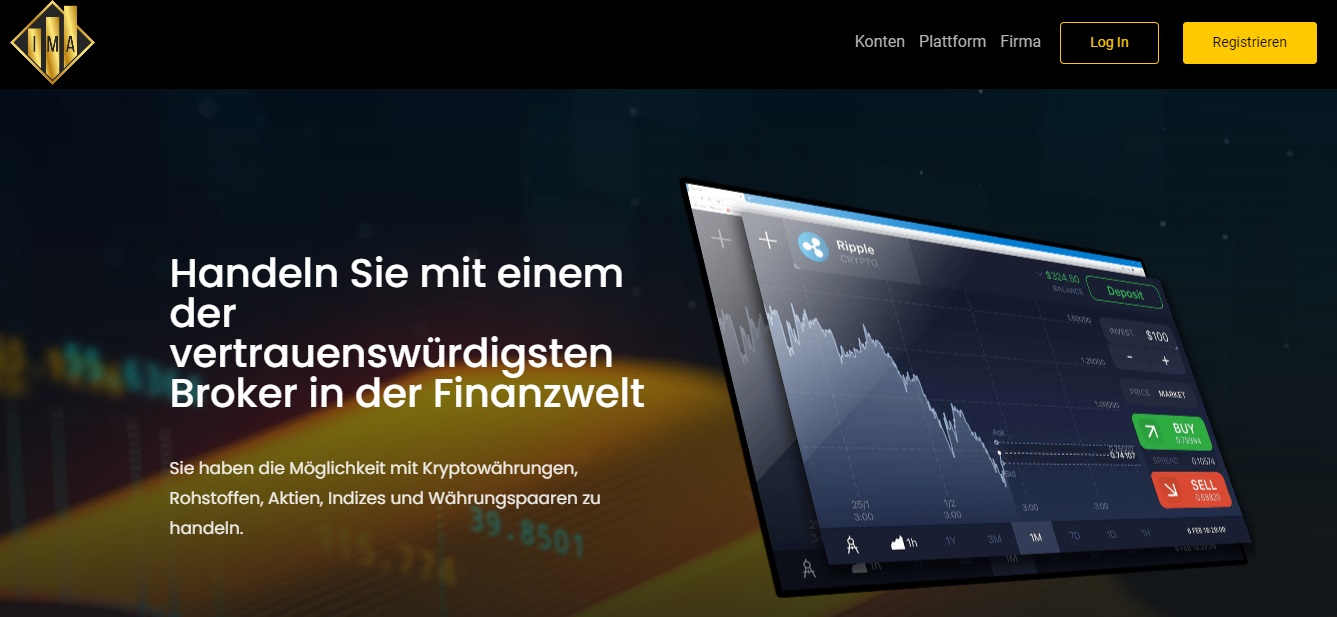 Kryptowährung Broker: International Markets Association Bewertung - Ist International Markets Association ein verlässlicher Broker für alle Ihre Tradingbedürfnisse?