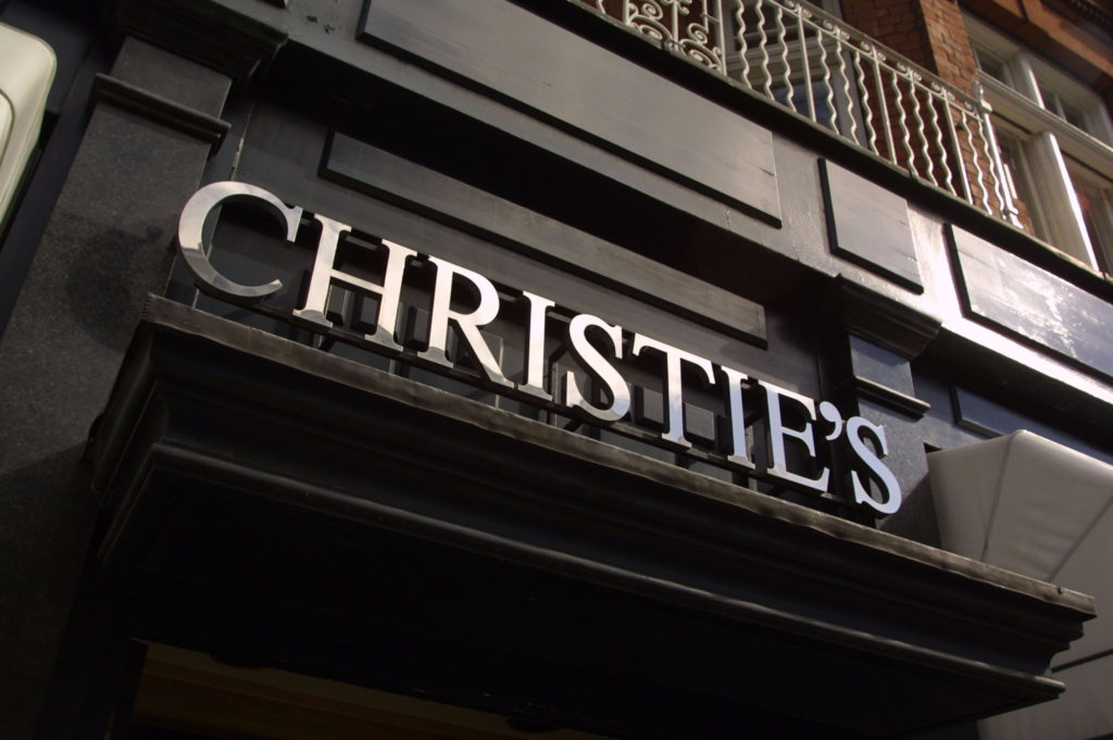 Christie's erste Versteigerung eines komplett digitalen Werks als Blockchain-Token