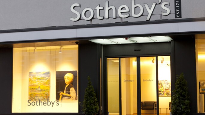Det kommer att finnas ETH-budgivning på Sotheby's