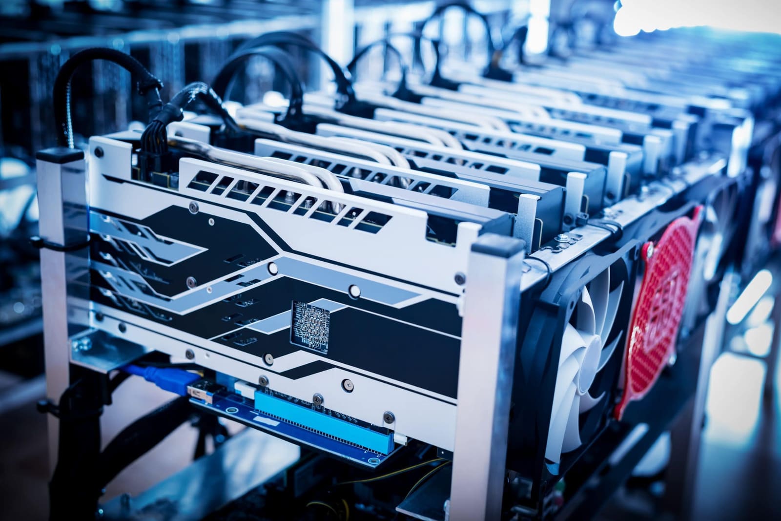 Die Aktien von Kryptowährungs-Mining-Unternehmen sind gefallen
