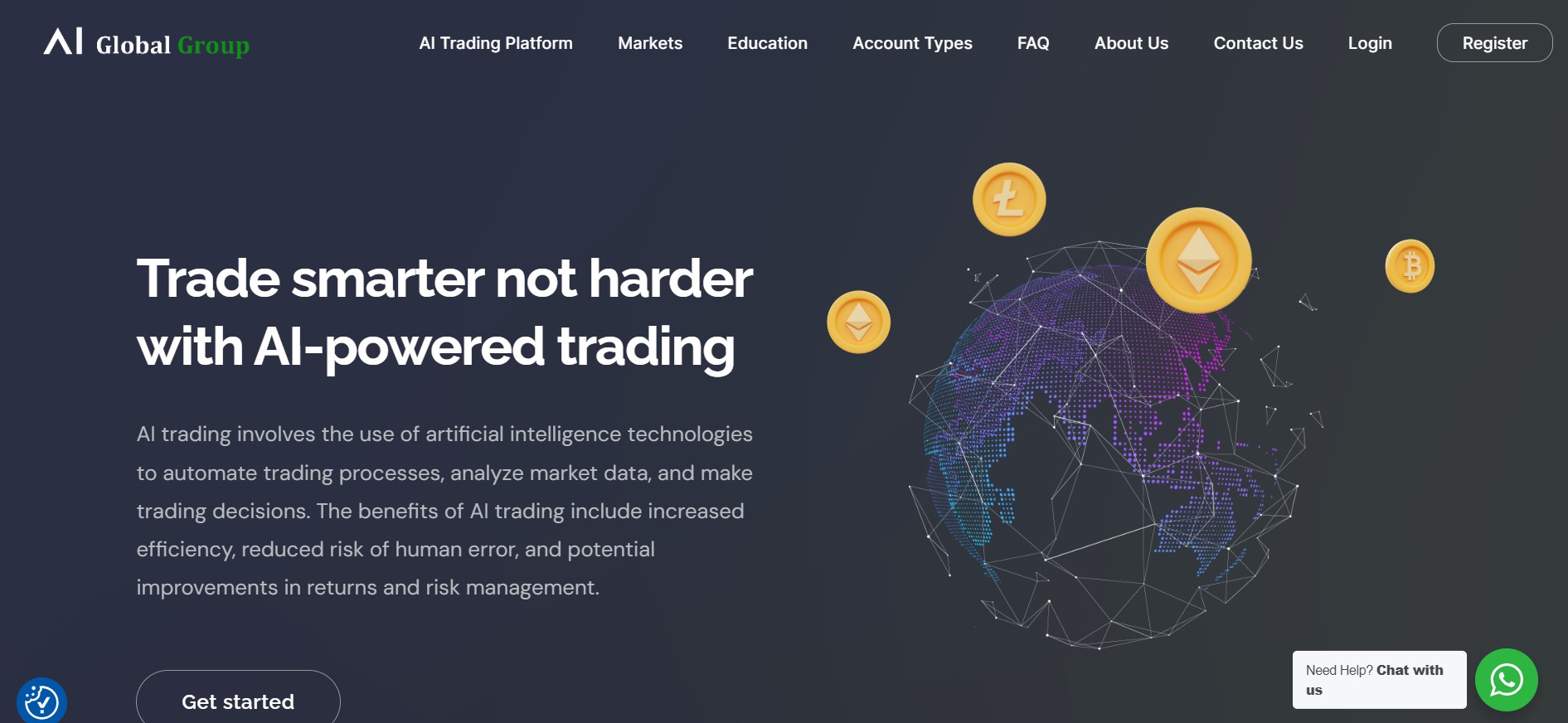 AI Global Group website